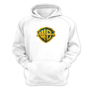 Genérico - Polerón Canguro Warner Bross Blanco Talla M Unisex