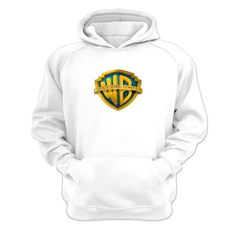 Genérico - Polerón Canguro Warner Bross Blanco Talla Xl Unisex