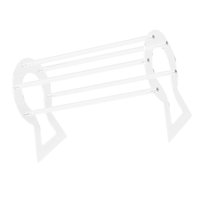 Magideal - Soporte Portátil Para Diadema, Partición Desmontable, Acrílico, Accesorio Duradero Para El Cabello, Estante De Almacenamiento De Aro Para El Cabello