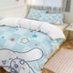 thumbnail image 1 of Cinnamoroll 3-Piece Twin Bed Set - Includes 1 Single Comforter And 2 Pillowcases Bedding - Fade Resistant Microfiber - Cinnamoroll, 1 of 4
