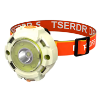 Genérico - Linterna Frontal Led Minero Cintillo Led Carga Usb 6 Modos Linterna Beige Luz Blanco