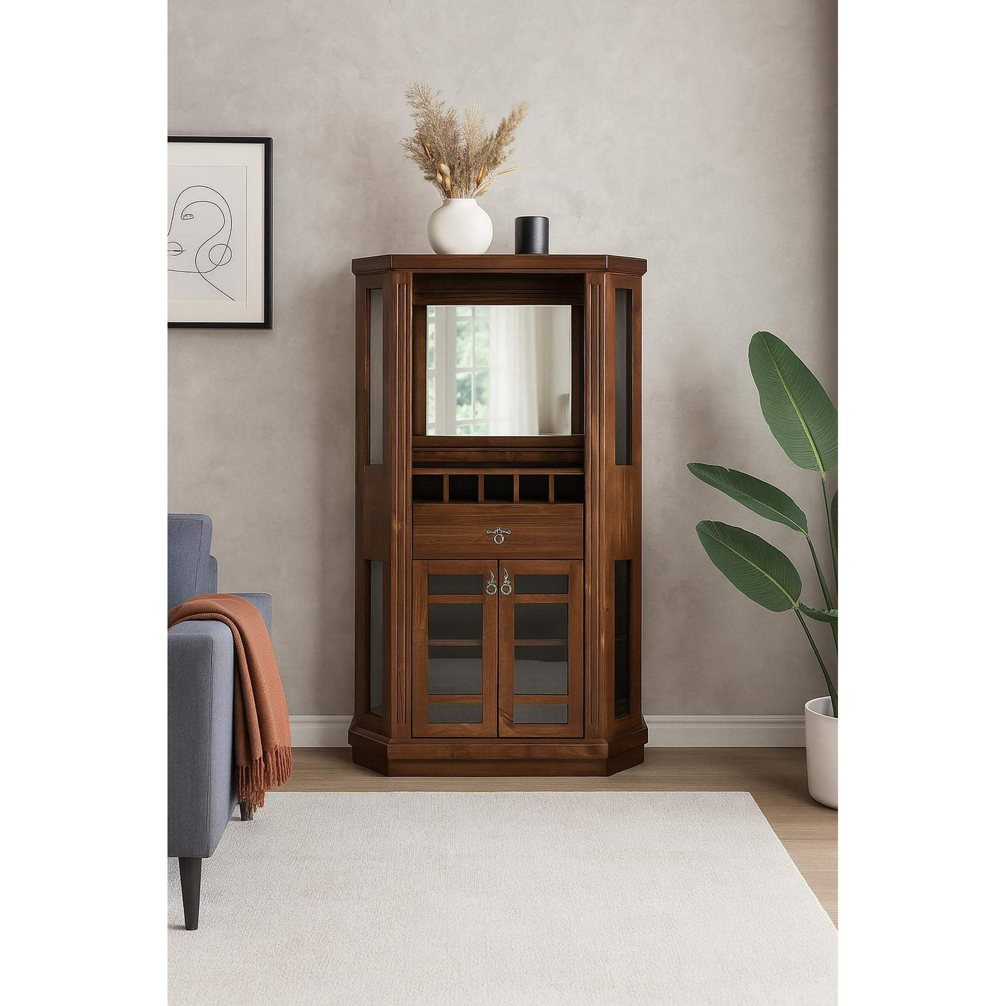 Muebles Santa Ana - Vitrina Big Vidrio Maxi