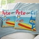 thumbnail image 3 of Pete el Gato Fundas de almohada de terciopelo con tema, regalos de funda de almohada, decoración para el hogar, cojín de lanzar, regalo de cumpleaños para fans y parejas.61*61cm., 3 of 6