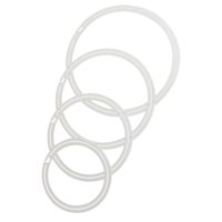 Bothyi - 4 Anillos Amortiguadores Para Tambor, Accesorios Para Instrumentos, Prácticos Anillos De Tambor, Estilo B