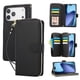 thumbnail image 5 of Funda Cartera con Cremallera y Correa para iPhone 17 Pro Max Soporte y Tarjetero Negro, 5 of 5