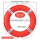 thumbnail image 2 of Anillo de seguridad para barcos AIKANG de 58 cm con cuerda flotante de 30 m, 2 of 7
