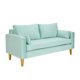 thumbnail image 2 of Sofa Sky 3c Felpa 01 Verde Agua, 2 of 5