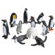thumbnail image 2 of 11 Uds Simulación Animal En El Océano Pingüino Juguete Animal Polar Para Coleccionables, 2 of 5