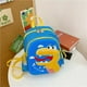 thumbnail image 1 of Kindergarten Cartoon Schoolbags Kids Toddlers Anti-lost Dinosaur Small Backpack, 1 of 3