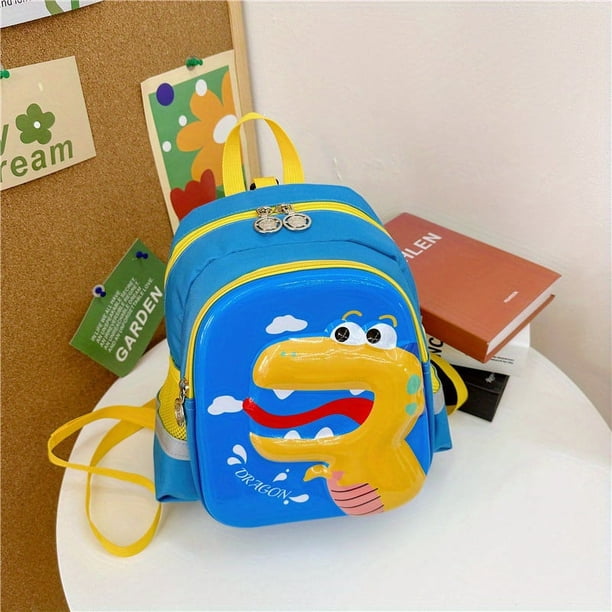 Kindergarten Cartoon Schoolbags Kids Toddlers Anti-lost Dinosaur Small Backpack