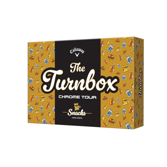 Pelotas de golf Callaway Chrome Tour Truvis Turn Box
