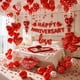 thumbnail image 1 of Set de globos y pancarta de corazones MAJUSTA para aniversario, 1 of 8