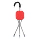 thumbnail image 2 of Bastón Con Silla Plegable Capacidad De 100 Kg Para Personas Mayores Abuela Handicap Rojo, 2 of 3