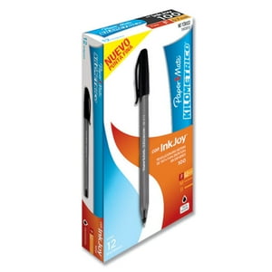 Boligrafo Inkjoy Punta Fina Paper Mate Negro Caja X12