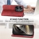 thumbnail image 3 of Funda Flip FOXDOCK para Xiaomi POCO F6 5G , Estilo Billetera con Diseño Rombo, Correa de Mano y Soporte, Uso Diario, 3 of 6