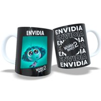 Arumistorechile - Tazon Taza Colección Intensamente 2 Envidia Negro