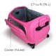 thumbnail image 3 of Bolsa de baile Mavii con perchero, 56 L, resistente al agua, color rosa intenso, 3 of 7
