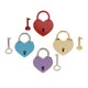 thumbnail image 2 of Candado Con Forma De Corazón Vintage De 4 Piezas Con Llave, Juego De Cerradura Para Manualidades Con Maleta Peque?a, 2 of 5