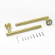 thumbnail image 2 of Toallero De 50 Cm De Acero Inoxidable Sus304 Color Dorado, 2 of 7
