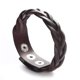 thumbnail image 2 of Pulsera CCBFY de Cuero Trenzado Marrón 23 cm Unisex, 2 of 6