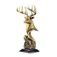 Bothyi - Esculturas De Renos De Resina Adorno De Mesa Muebles Para El Hogar Obras De Arte Exquisitas