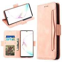 Funda Tipo Billetera Foxdock Para Samsung Galaxy Note10 5G – Tapa Flip Con Tarjetero