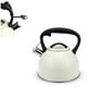 thumbnail image 2 of Tetera Acero Inoxidable Con Mango 3lts Crema Selene, 2 of 3