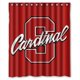 thumbnail image 1 of Cortina de ducha Stanford Cardinal con ganchos (60 x 72 pulgadas), 1 of 3