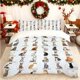 thumbnail image 1 of Cat Breed Illustration Printed Duvet Cover Set Bedding Including Duvet Cover and Pillowcases Multi-Color Print Suitable for All Seasons Ideal for Home and Guest, 1 of 1