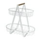 thumbnail image 3 of Canasto De Frutas Canasto De Almacenamiento De Alambre Para Comedor Baño Cocina Encimera Blanco, 3 of 3