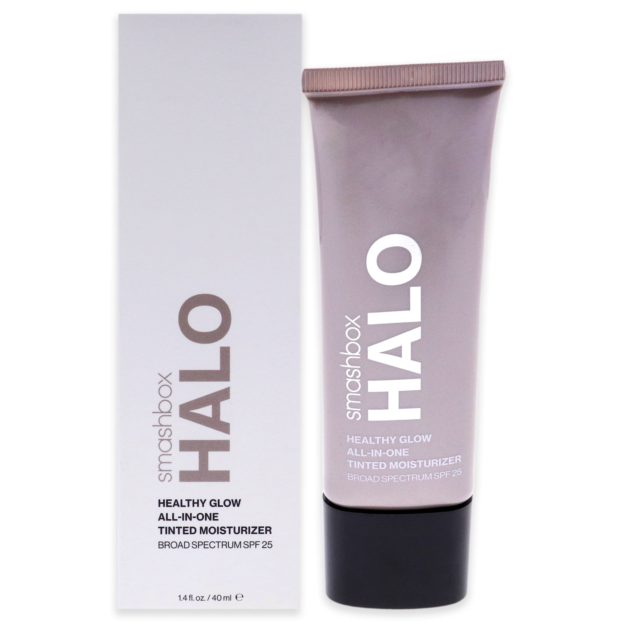 Smashbox - Crema Hidratante Teñida Todo En Uno Con Brillo Saludable Halo Spf - Bronceado De Para Mujeres - Maquillaje