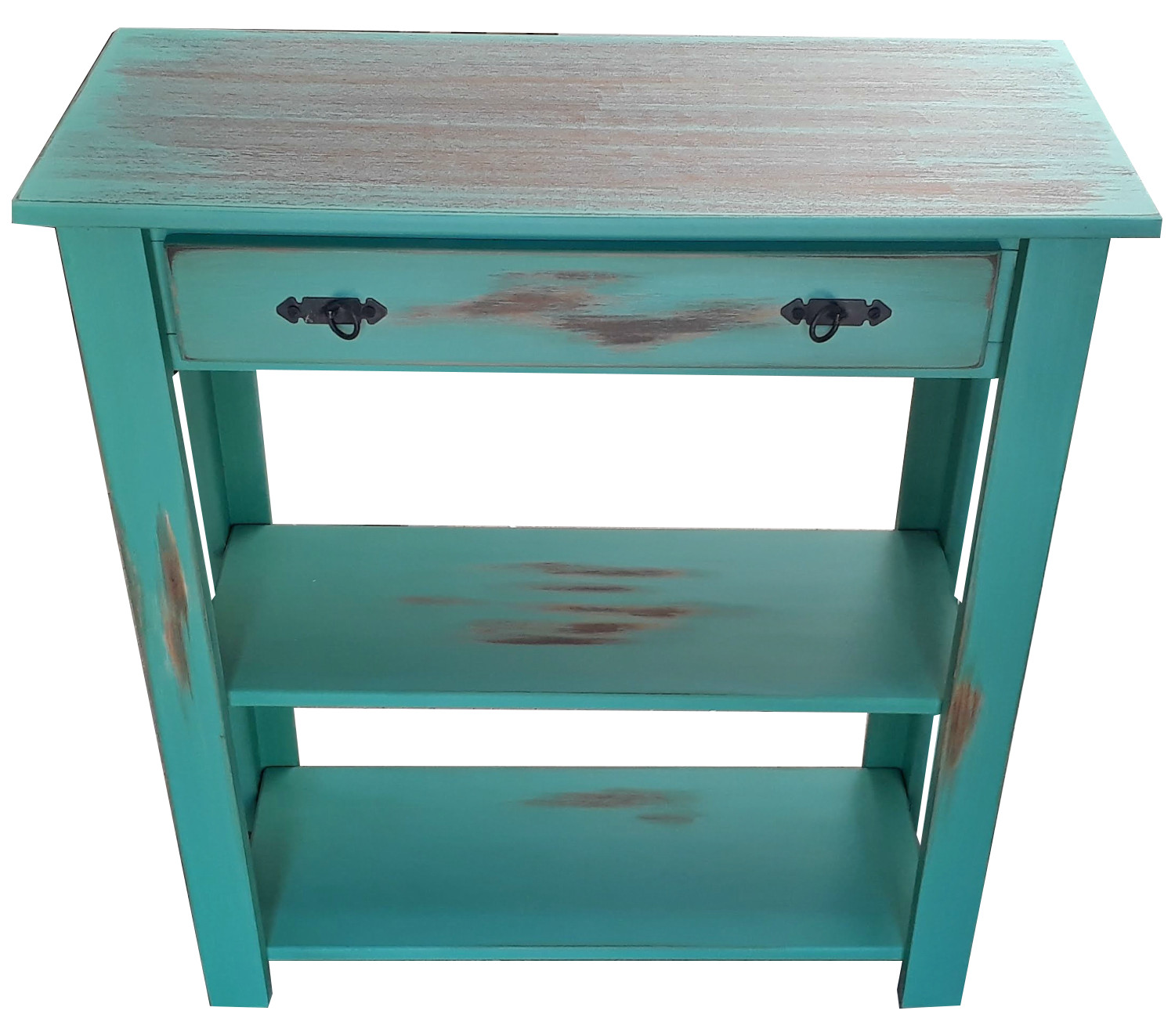 Marfeld Muebles - Arrimo Dos Divisiones Turquesa