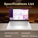 thumbnail image 3 of Portátil HP Stream 14" 16 GB RAM 1,12 TB Windows 11 Color Rosa Pálido, 3 of 9