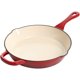 thumbnail image 1 of Sartén redondo de hierro fundido esmaltado antiadherente Crock-Pot Artisan de 10", rojo escarlata, 1 of 3