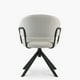thumbnail image 4 of Silla Home Office Stanford Gris Claro Giratoria, 4 of 8