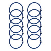 Ioensy - 10X Correas De Amarre De Cuerda Elástica De Trampolín Para Lona De Tienda De Trampolín Interior Azul