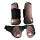 thumbnail image 2 of Botas De Patas Traseras Traseras Delanteras De Caballo De 4 Piezas, Fetlock De Tendón Equino Protegen Marrón XL, 2 of 5