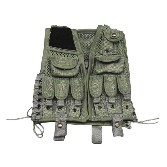 Chaleco De Jungla De Muñeca En Miniatura A Escala 1/6 Para Cuerpo De Disfraz De Figuras De Soldado De 12 Pulgadas