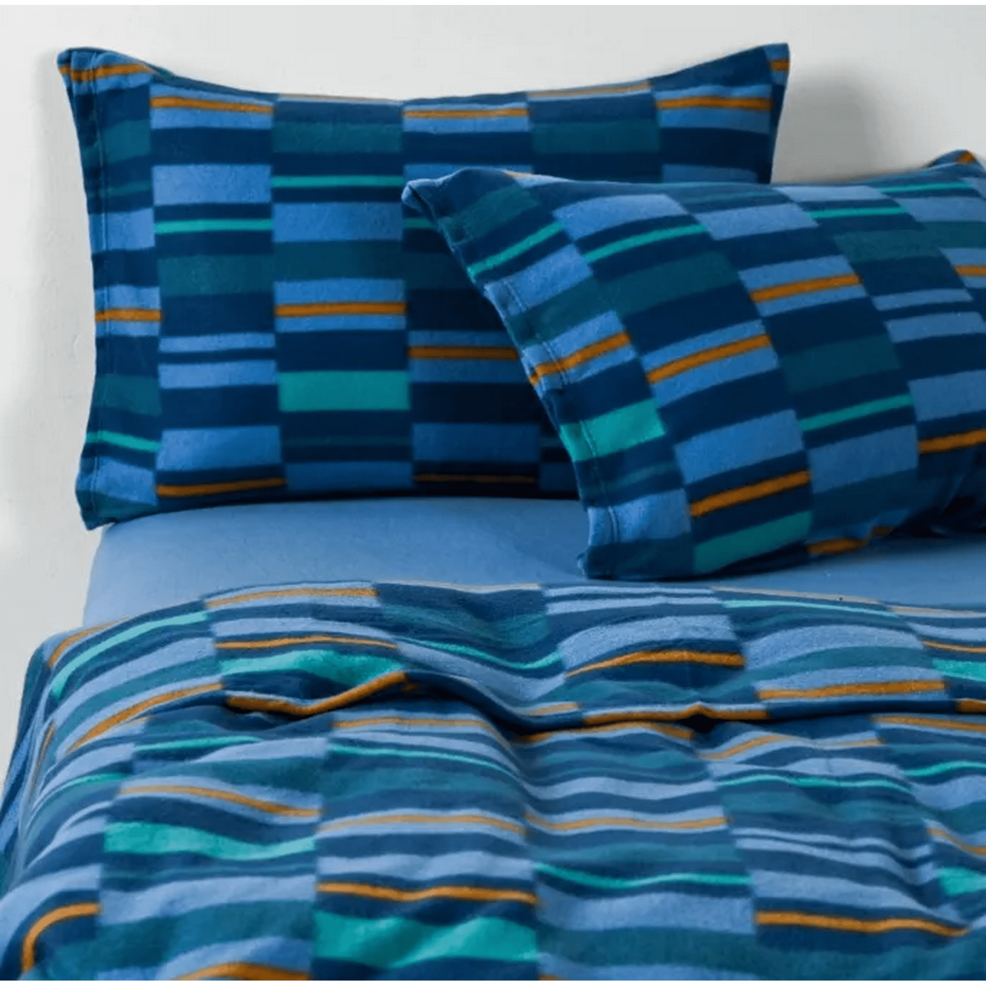 Genérico - Sabanas Polar Af Cannon King Diseño Block