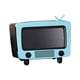 thumbnail image 1 of Caja De Pañuelos En Forma De TV Soporte Para Teléfono Práctico Para Salón De Escritorio Sala De Estar Azul, 1 of 5