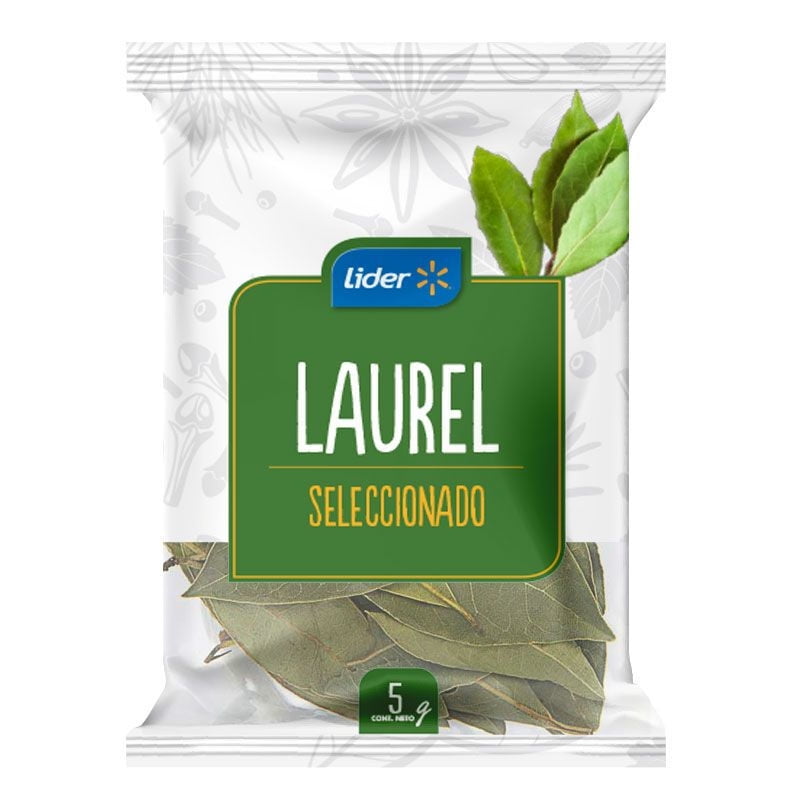 Laurel Seleccionado Bolsa 5 g Lider