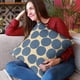 thumbnail image 2 of Cojín decorativo Plutus Brands Blue Plutus Spotty Dot 50 x 90 cm, 2 of 9