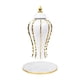 thumbnail image 1 of Florero De Cerámica Arreglo Floral Coleccionable Escritorio Porcelana Ginger Jar S Oro, 1 of 5