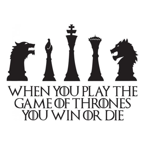 Rienda Libre Graphics - Decomural Win Or Die Game Of Thrones Ws-34198