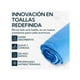 thumbnail image 5 of Pack 2 Toallas Microfibra Suede Azul, 5 of 6