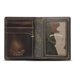 thumbnail image 1 of Tarjetero House of Jack Co. Cuero delgado de plena flor doblado, 1 of 8