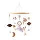 thumbnail image 2 of Cuna De Bebé Montessori Juguete Sensorial Móvil Decoración De Guardería Sonajeros De Cuna Nube, 2 of 5