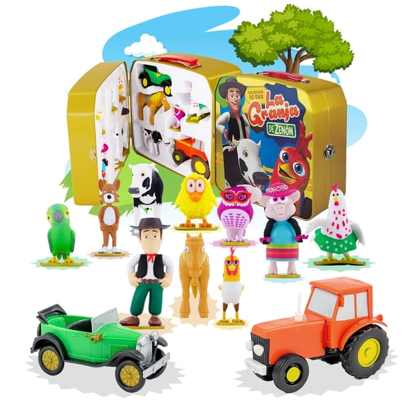 Set de figuras de acción y aventura LUPPA La Granja de Zenon