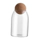 thumbnail image 2 of Recipiente De Almacenamiento De Vidrio Para Despensa, Tarro De Almacenamiento De Alimentos Para Avena, Cereales, Granos De Café, M 800ml, 2 of 5