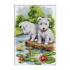 thumbnail image 3 of Kits De Punto De Cruz Estampados Y Contados - Lindos Cachorros De Perro 11 Ct, 3 of 5